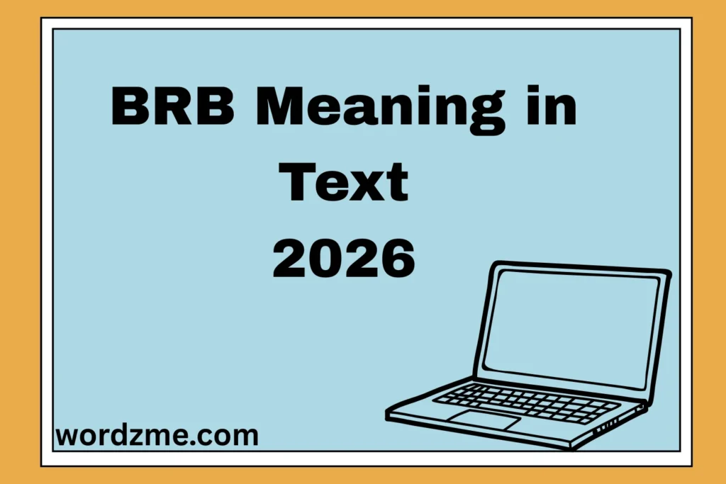 BRB Meaning in Text