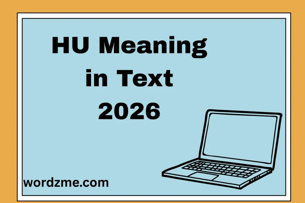 HU Meaning in Text