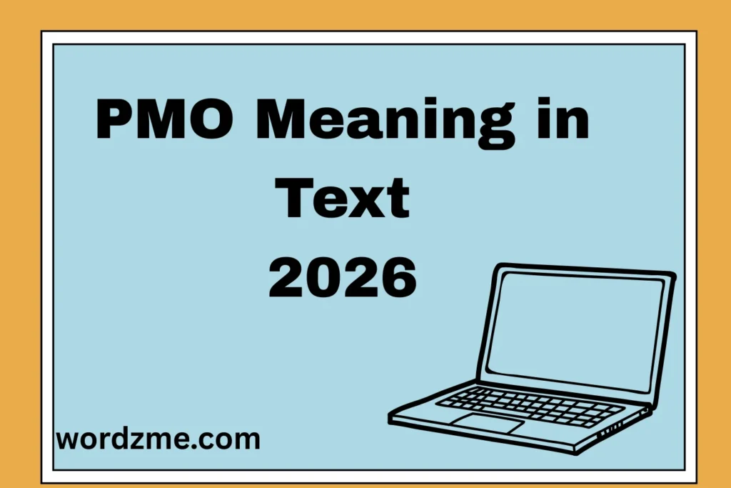 PMO Meaning in Text