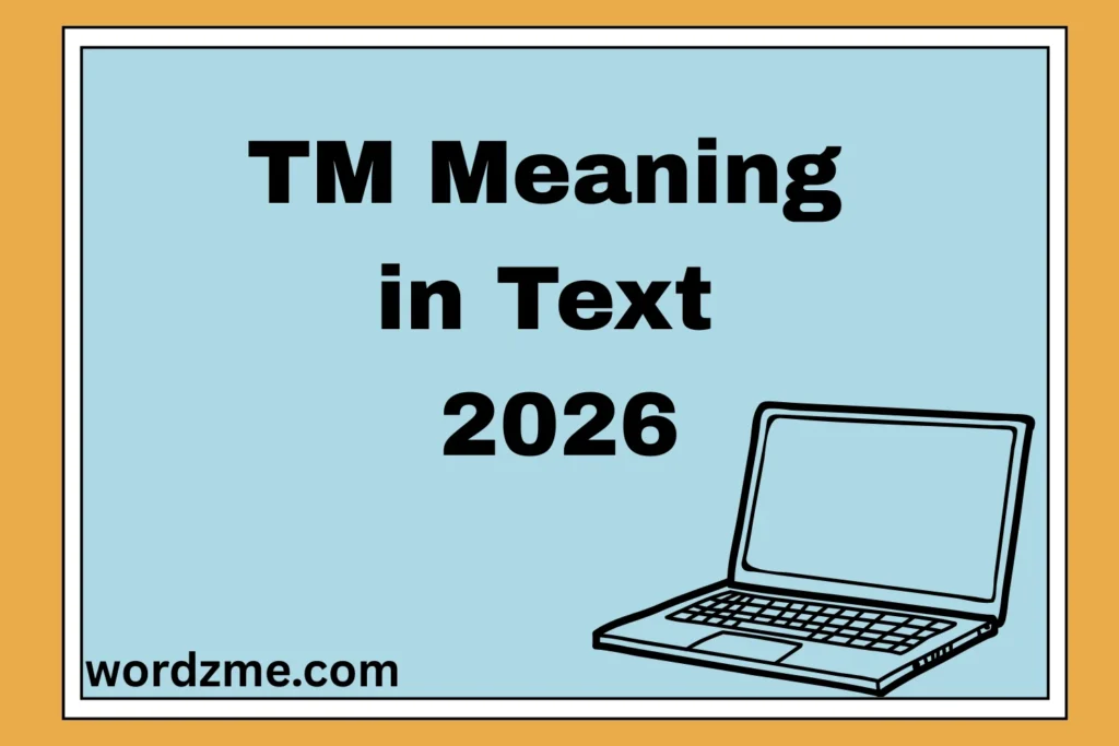 TM Meaning in Text 2026